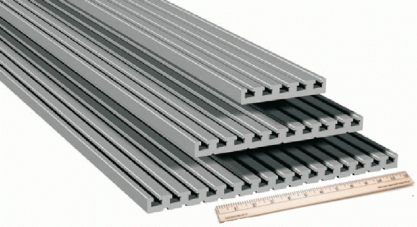 T slot extrusion